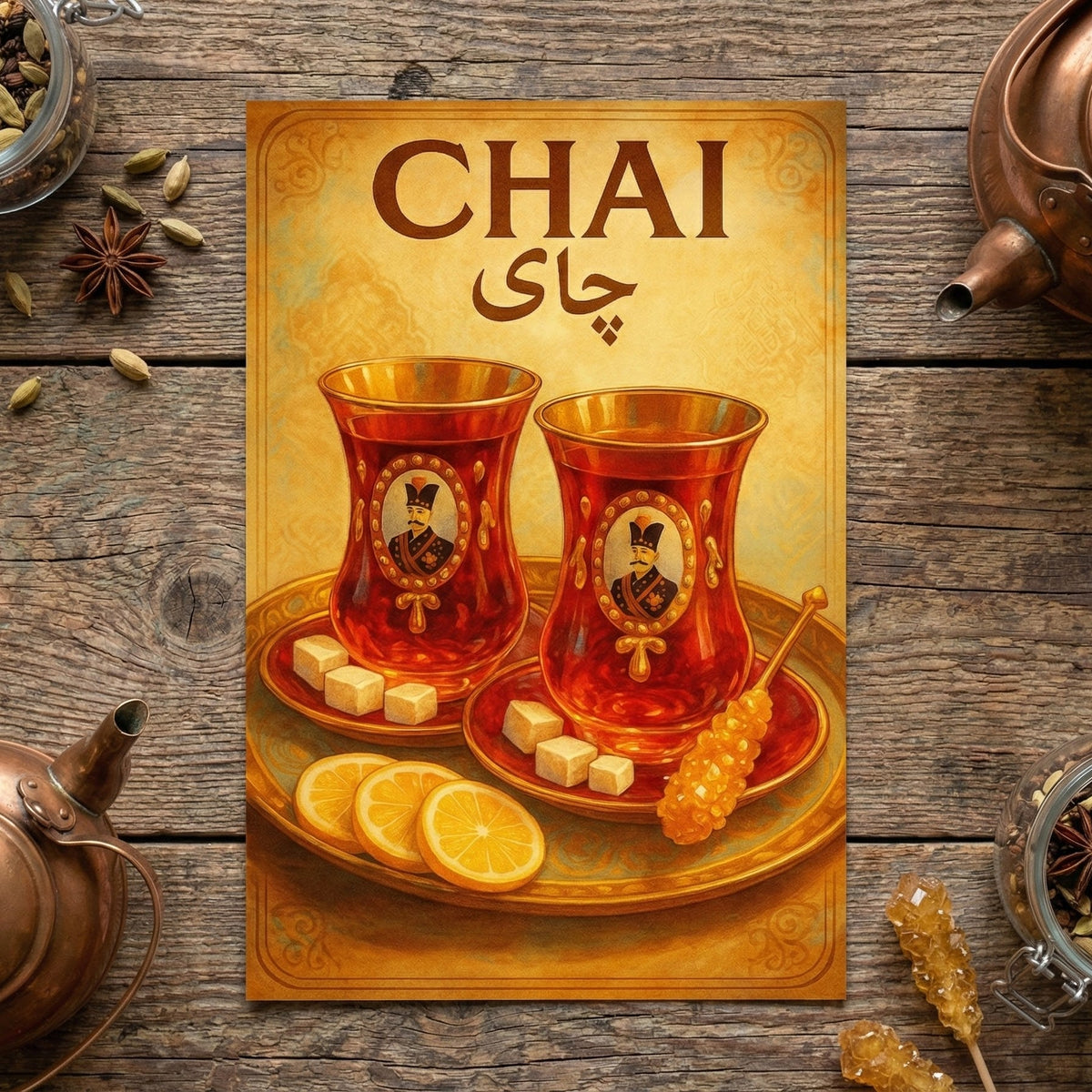 Two Glasses of Chai