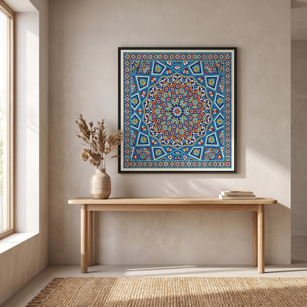 Shamseh in Isfahan Blue