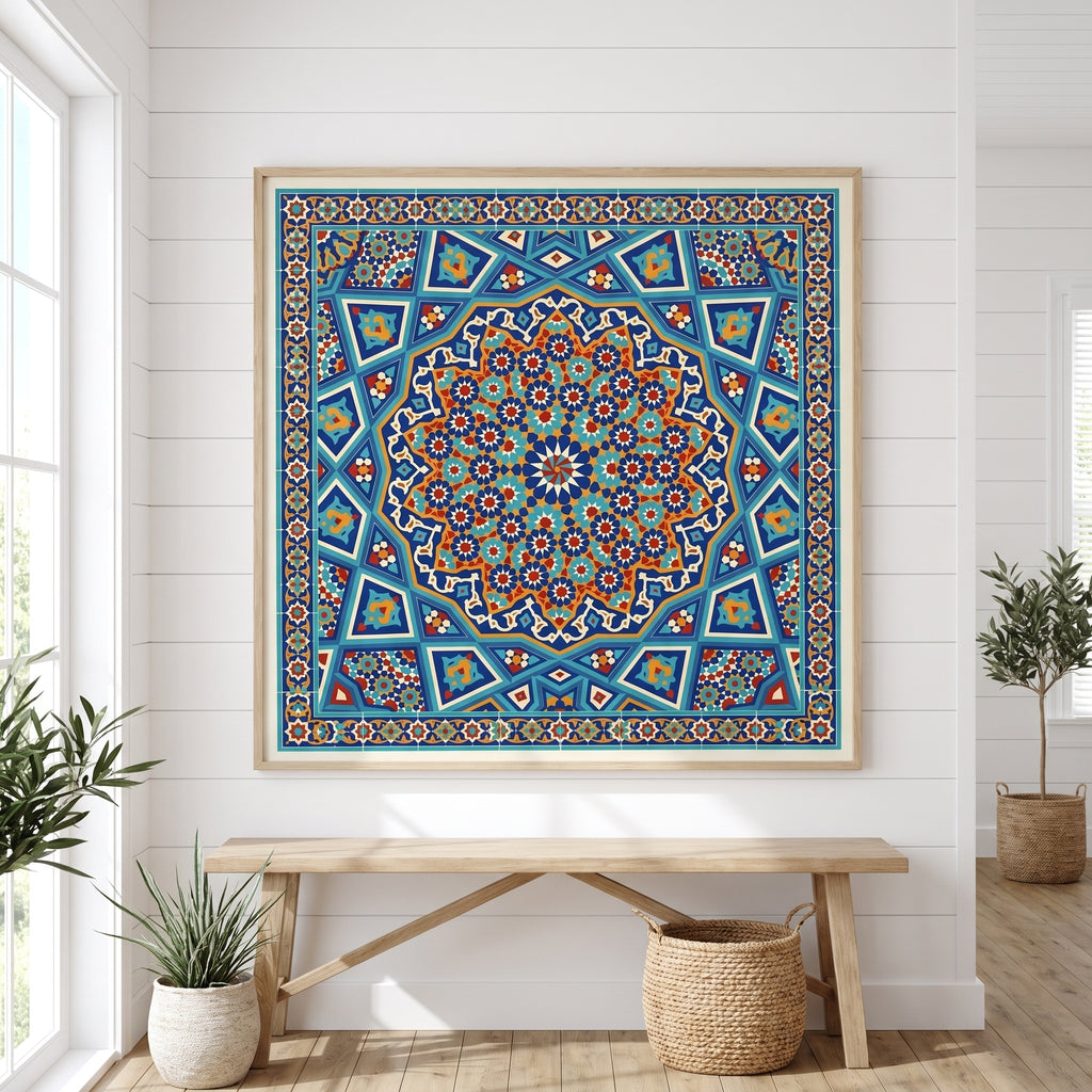 Shamseh in Isfahan Blue