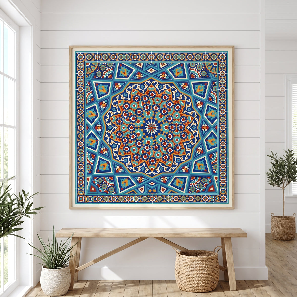 Shamseh in Isfahan Blue