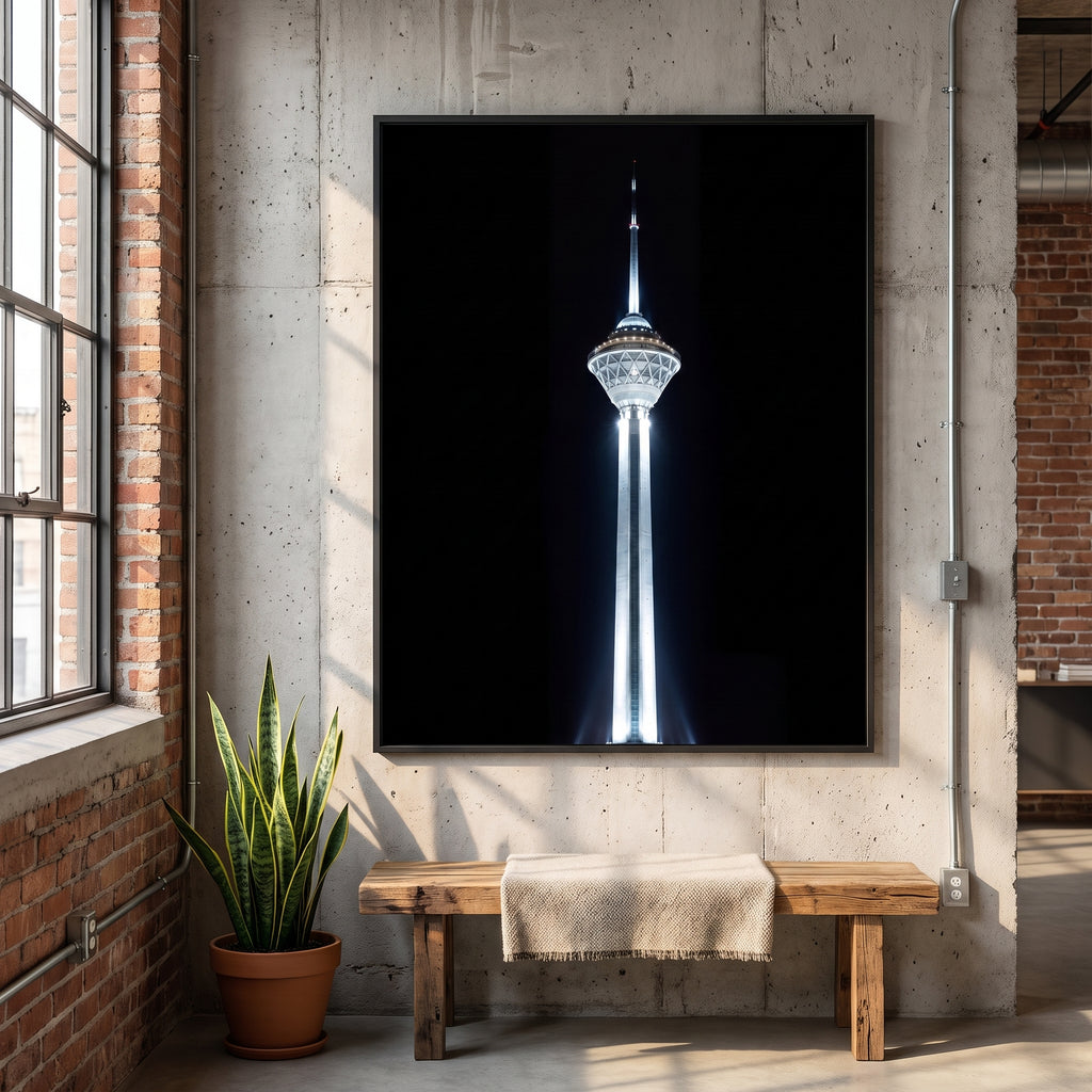 Milad Tower at Night