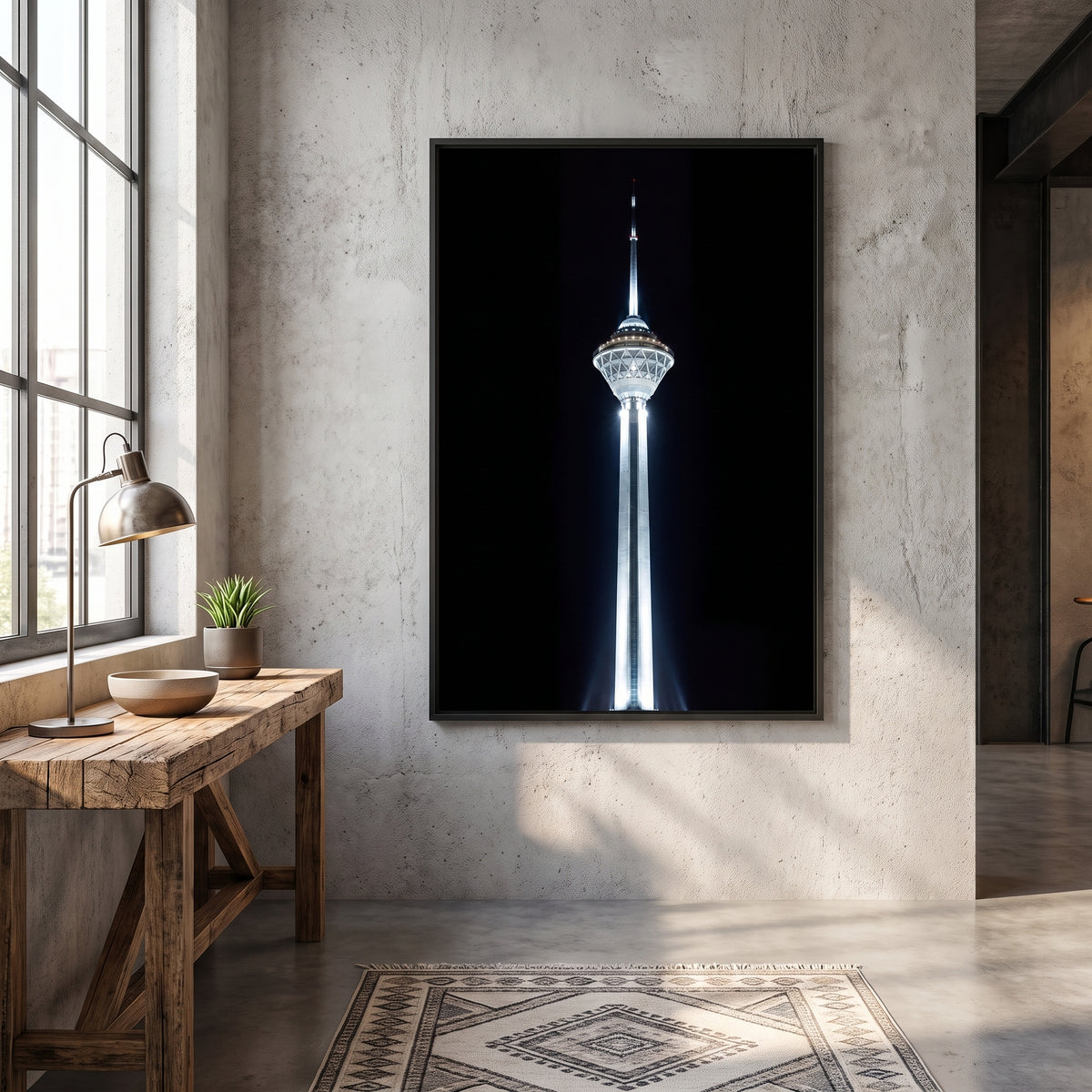 Milad Tower at Night