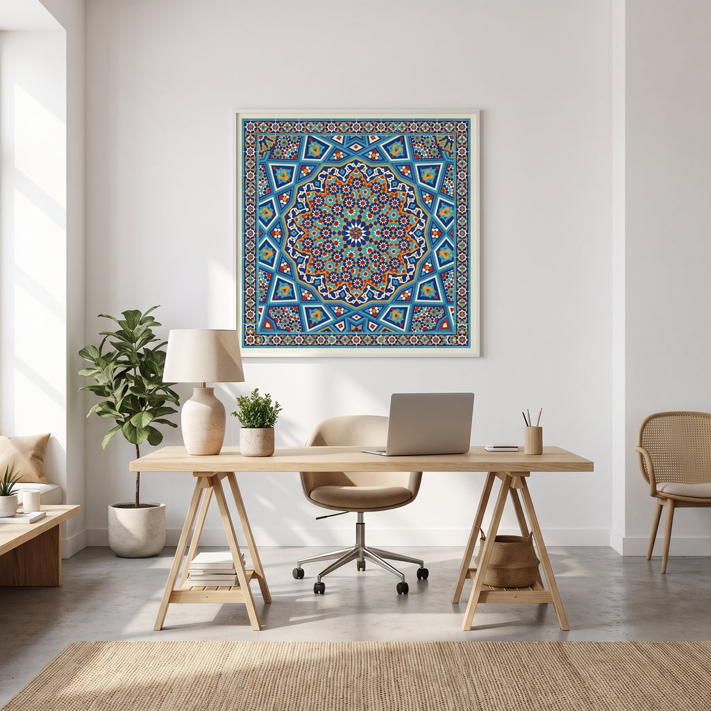 Shamseh in Isfahan Blue