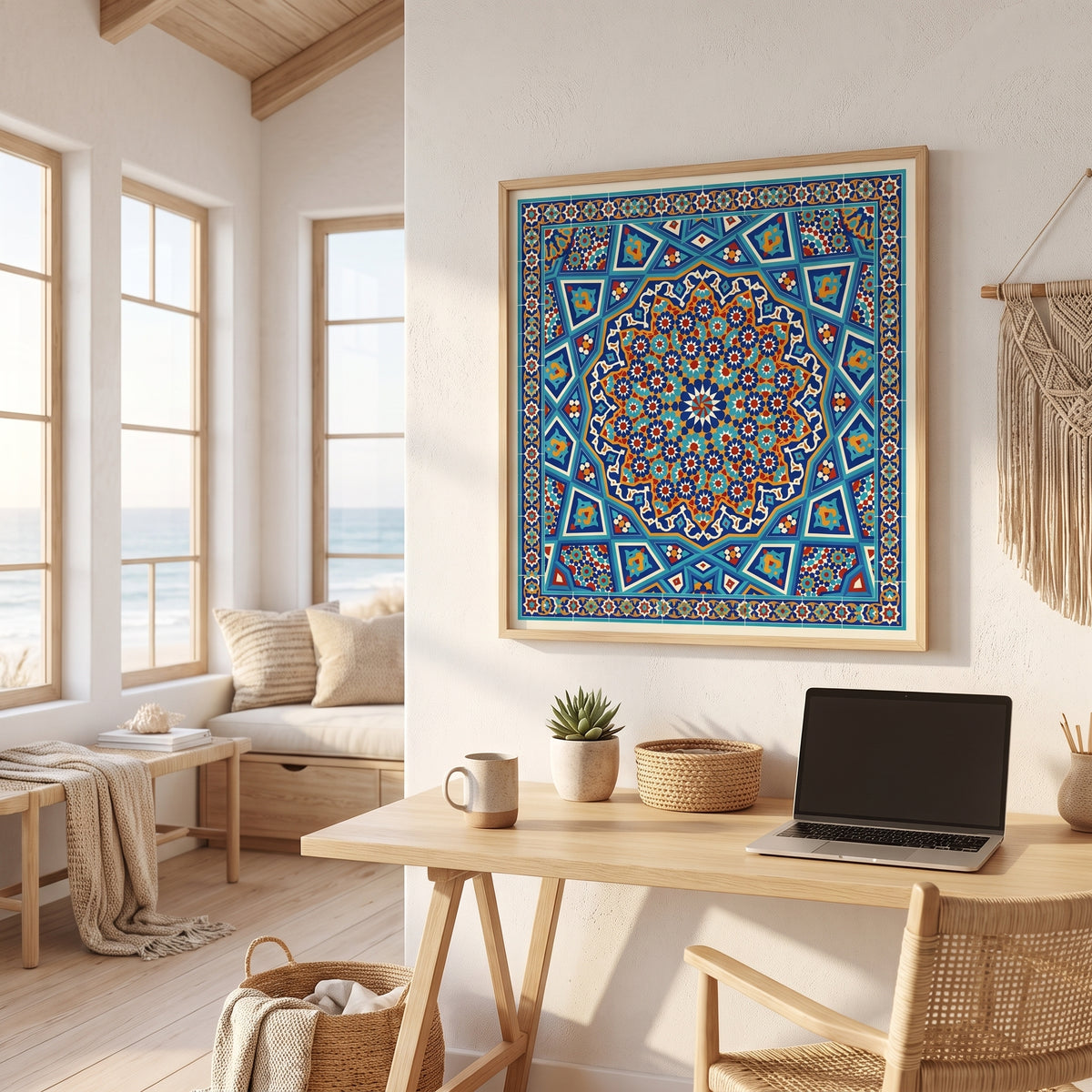 Shamseh in Isfahan Blue