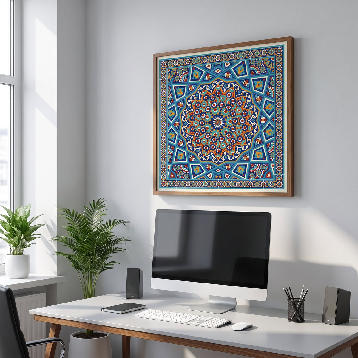 Shamseh in Isfahan Blue