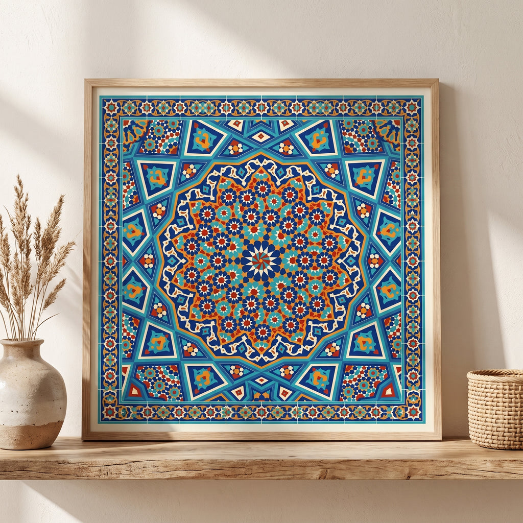 Shamseh in Isfahan Blue