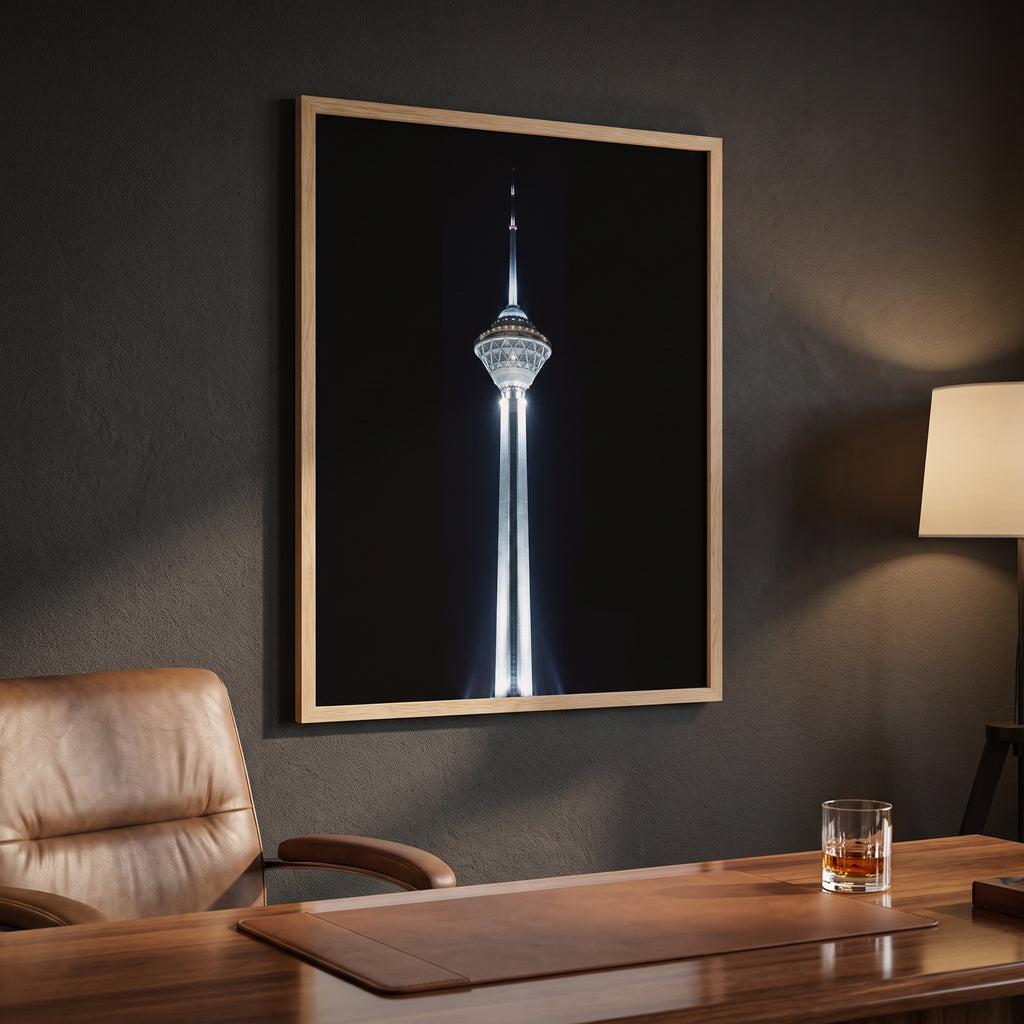 Milad Tower at Night
