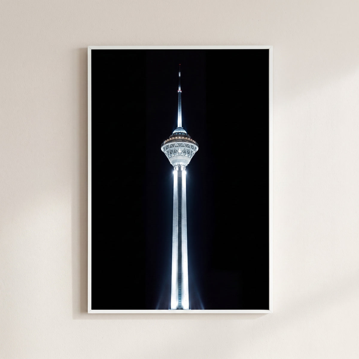 Milad Tower at Night