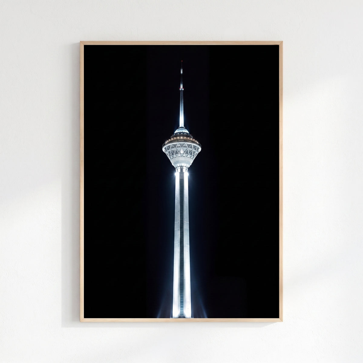 Milad Tower at Night