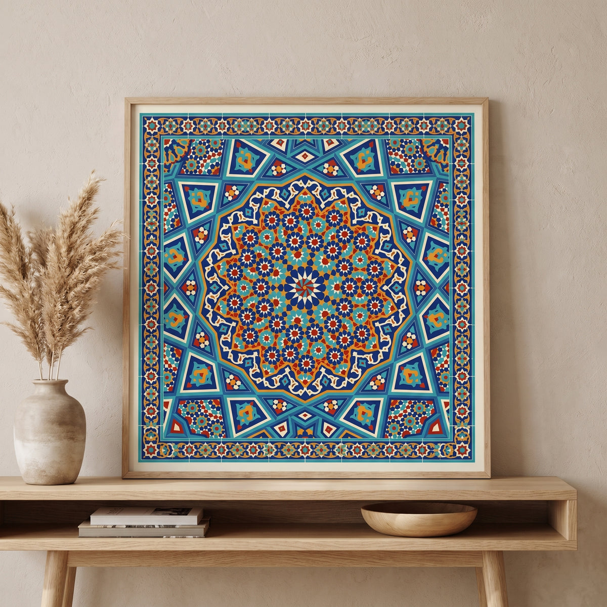 Shamseh in Isfahan Blue