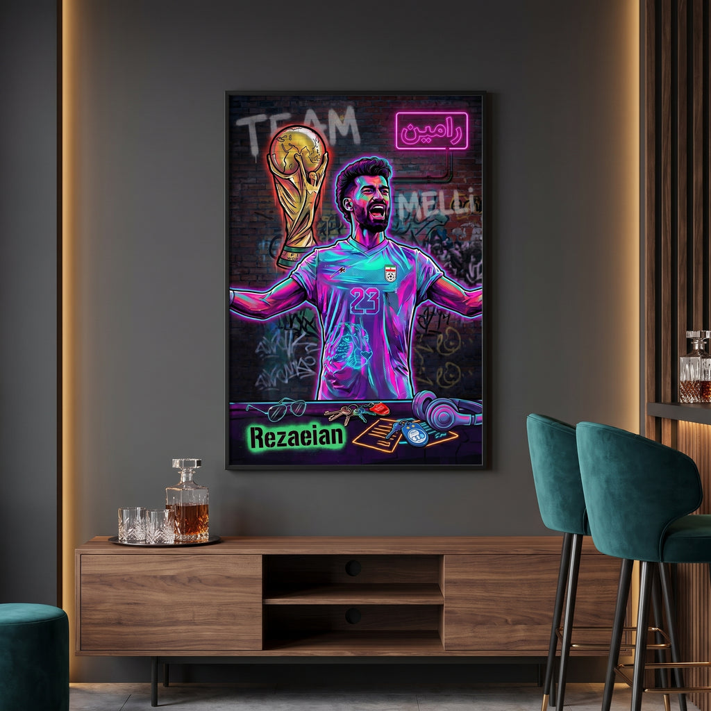 Rezaeian in Neon