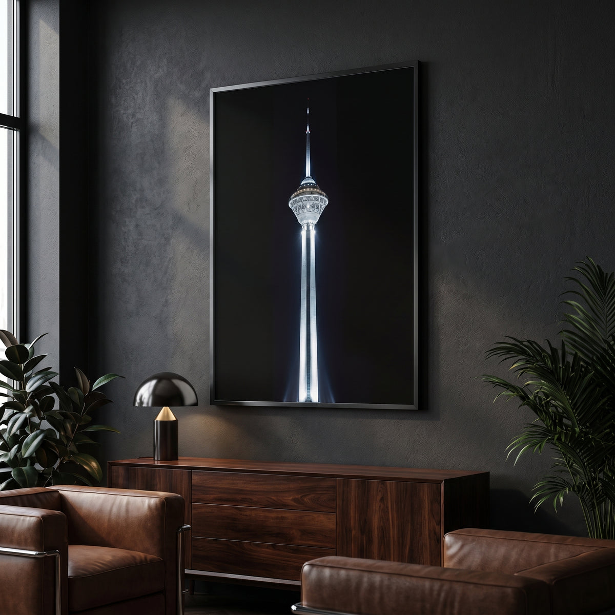 Milad Tower at Night