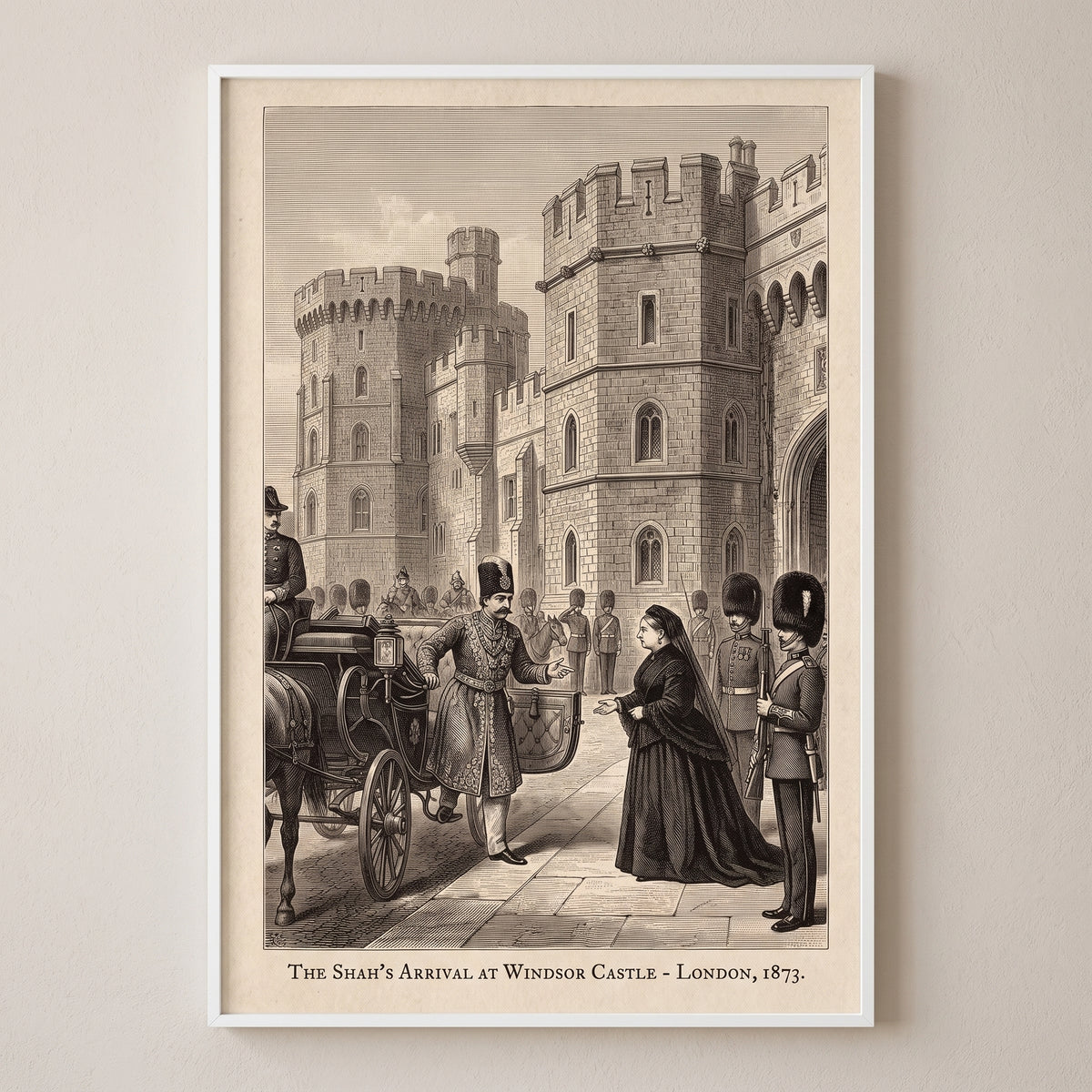 Naser al-Din Shah in Europe