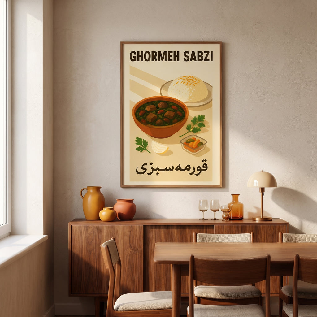 A Bowl of Ghormeh Sabzi