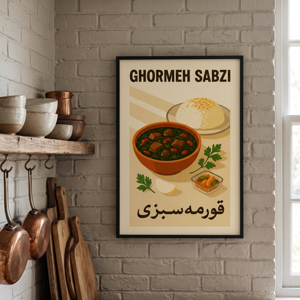 A Bowl of Ghormeh Sabzi