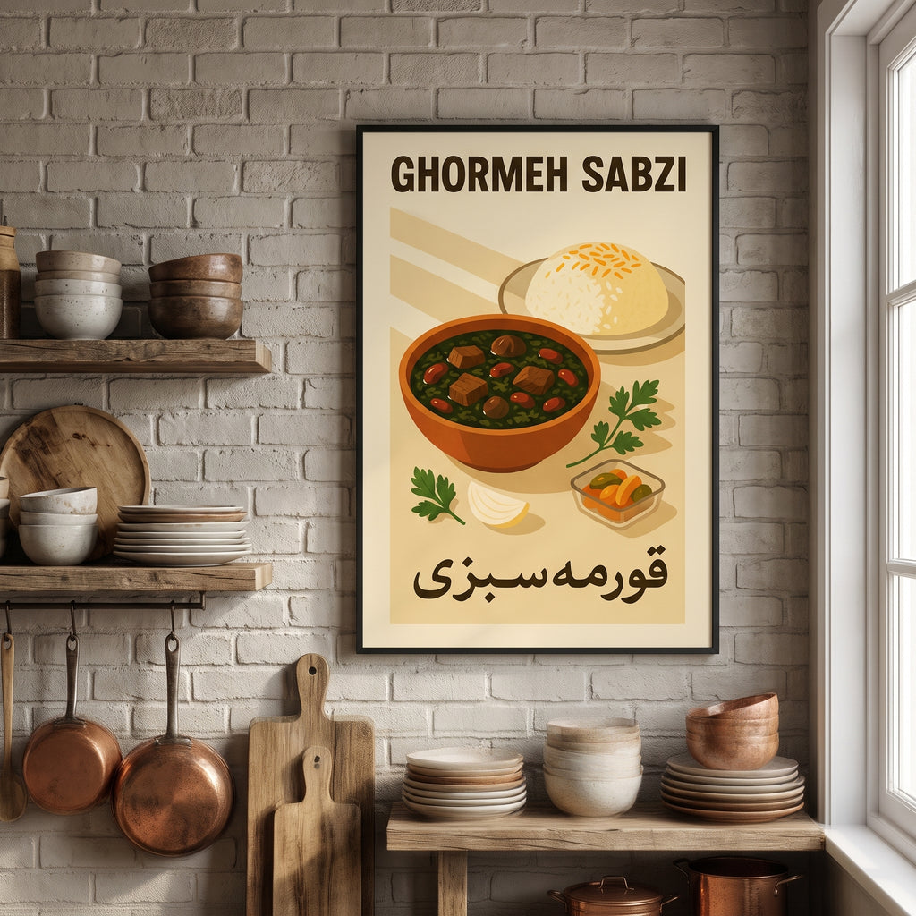 A Bowl of Ghormeh Sabzi