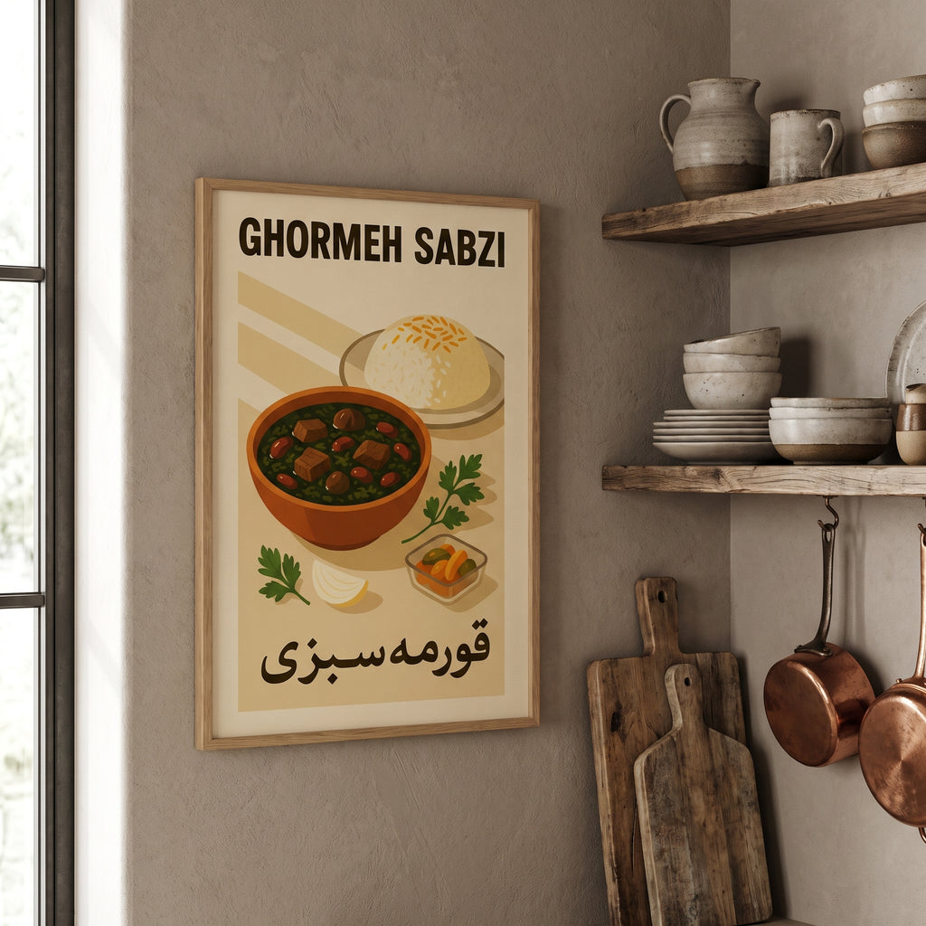 A Bowl of Ghormeh Sabzi