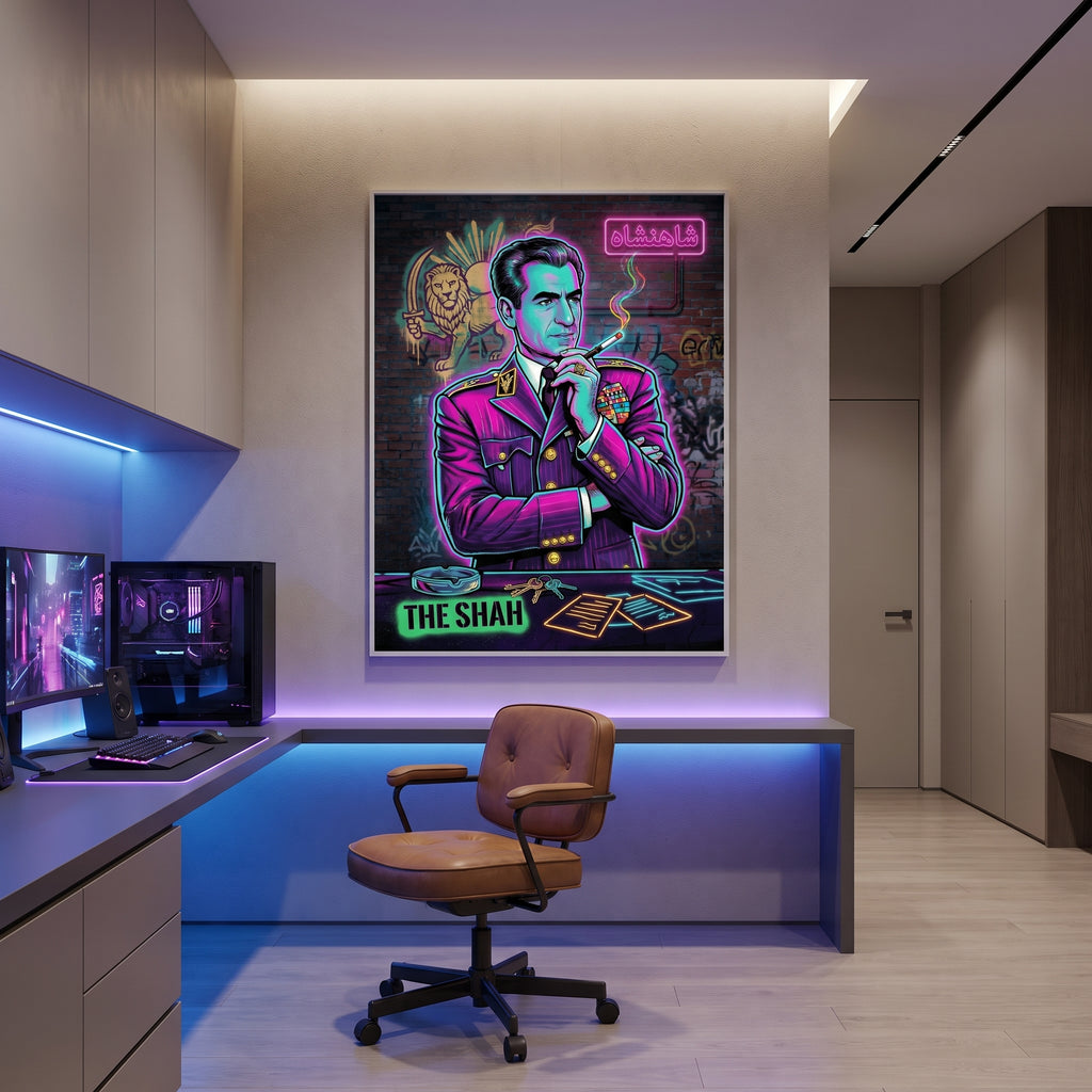 The Shah in Neon