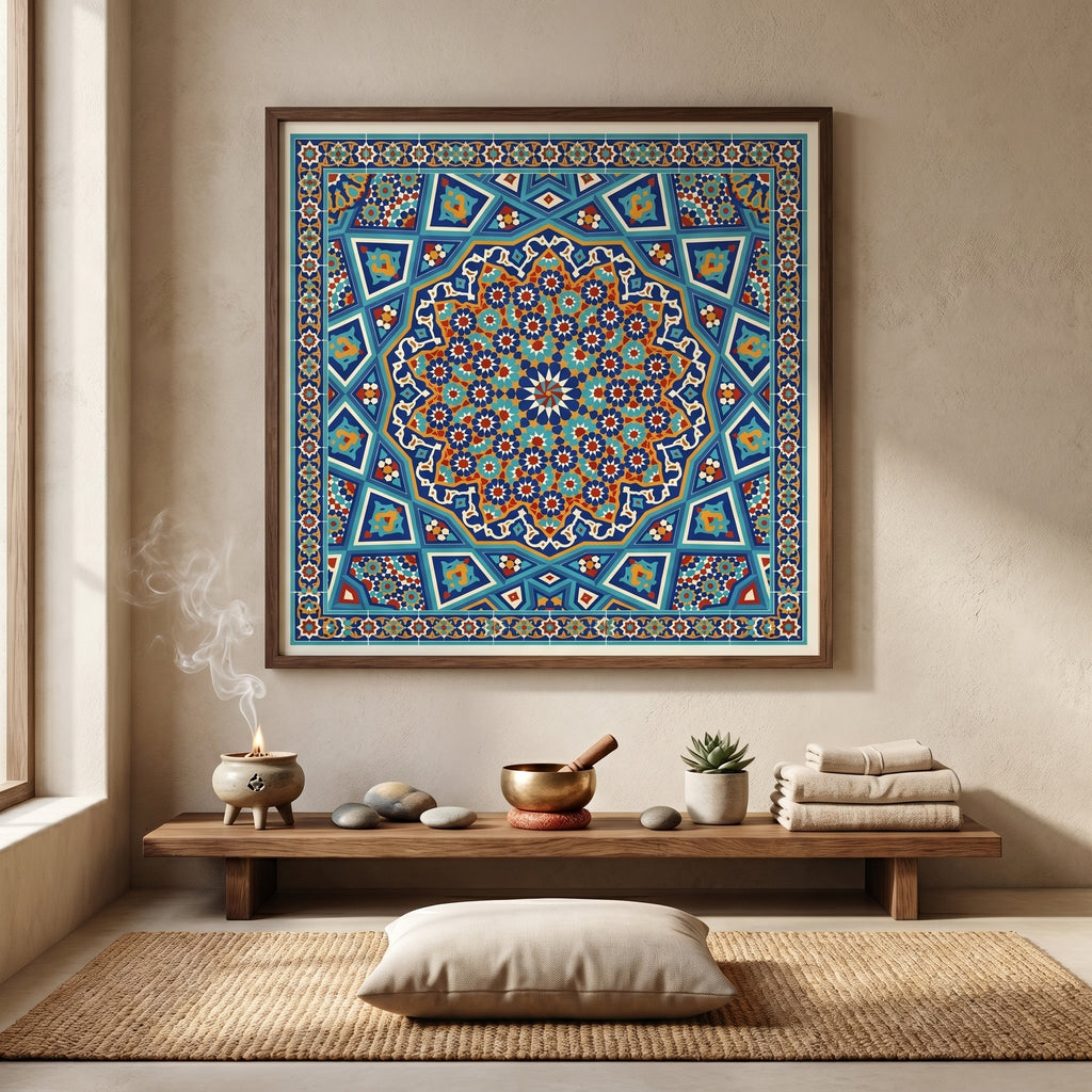 Shamseh in Isfahan Blue