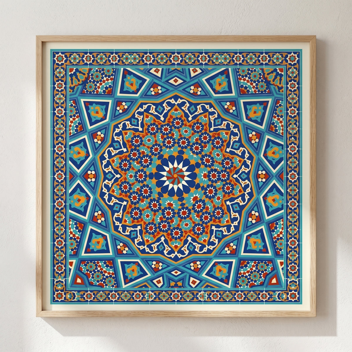 Shamseh in Isfahan Blue