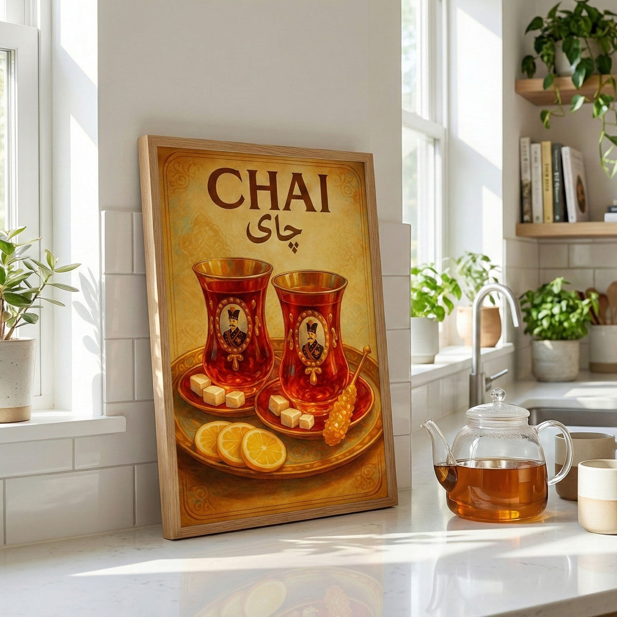Two Glasses of Chai