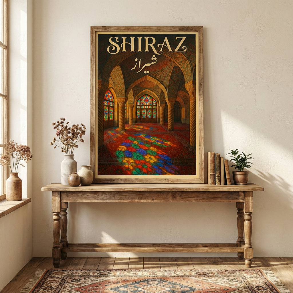 Pink Mosque of Shiraz