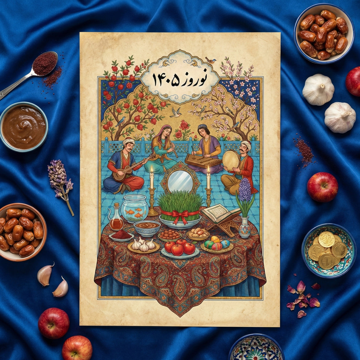 Haft-Sin of Nowruz 1405