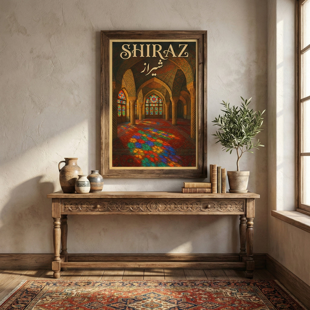 Pink Mosque of Shiraz