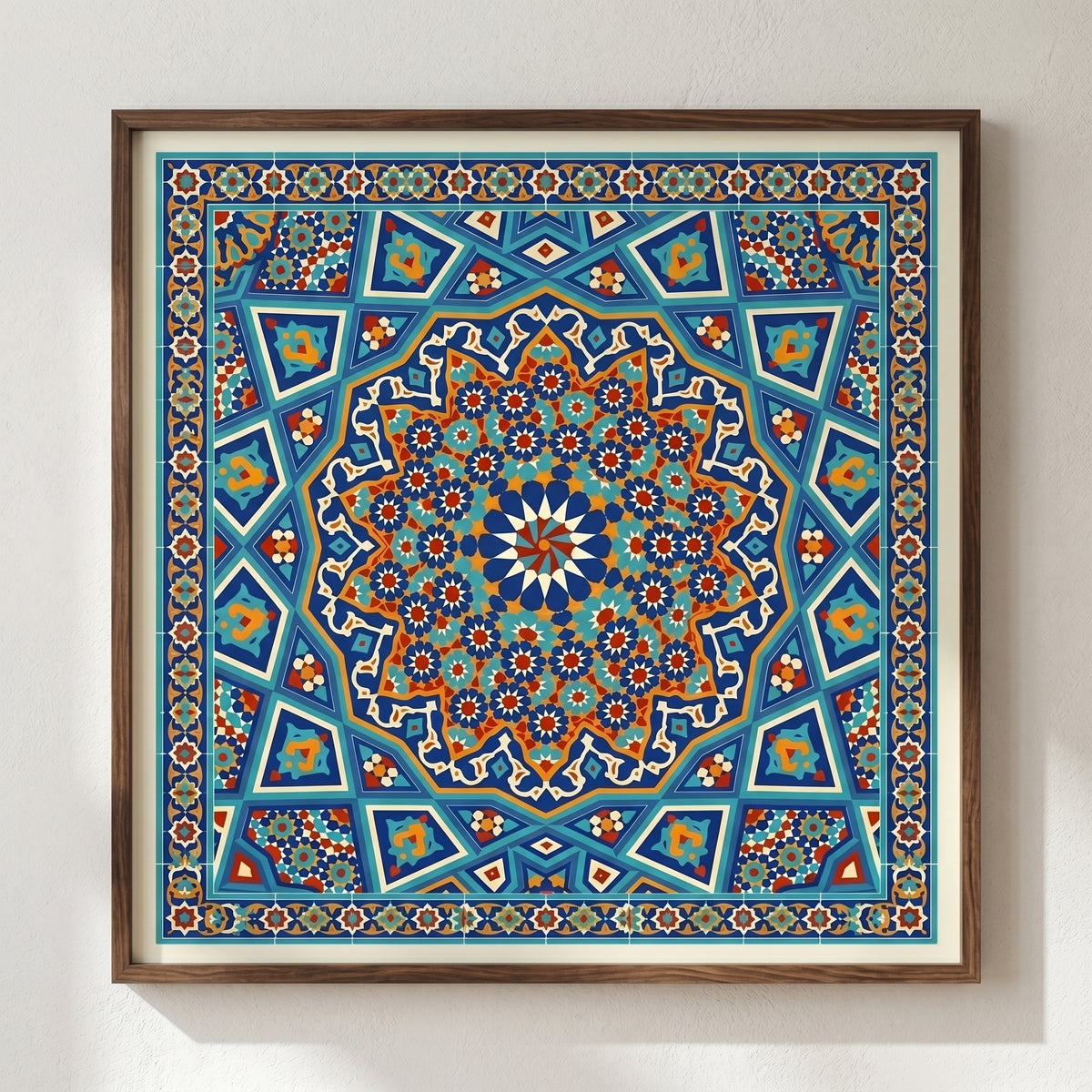 Shamseh in Isfahan Blue