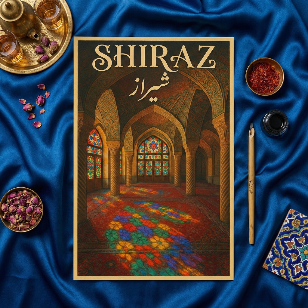 Pink Mosque of Shiraz