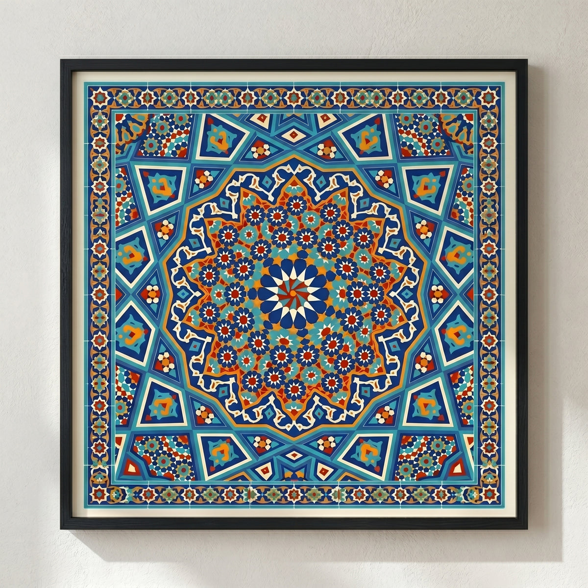 Shamseh in Isfahan Blue