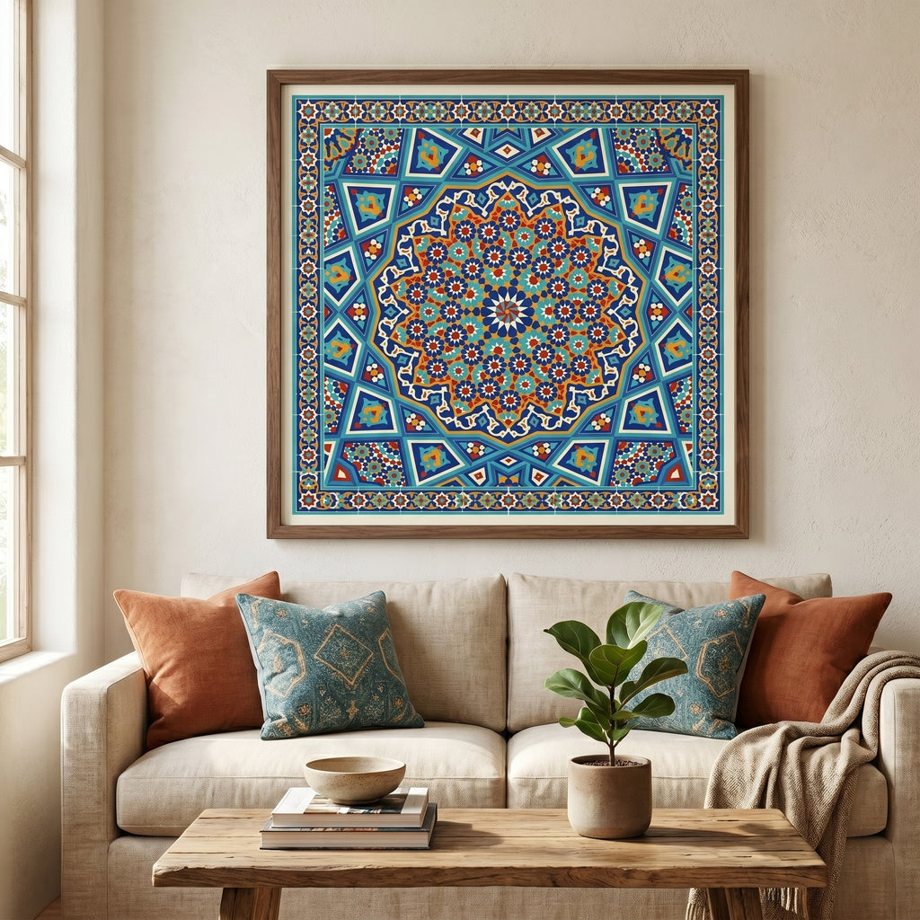 Shamseh in Isfahan Blue