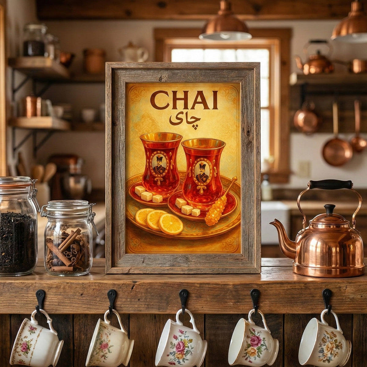 Two Glasses of Chai