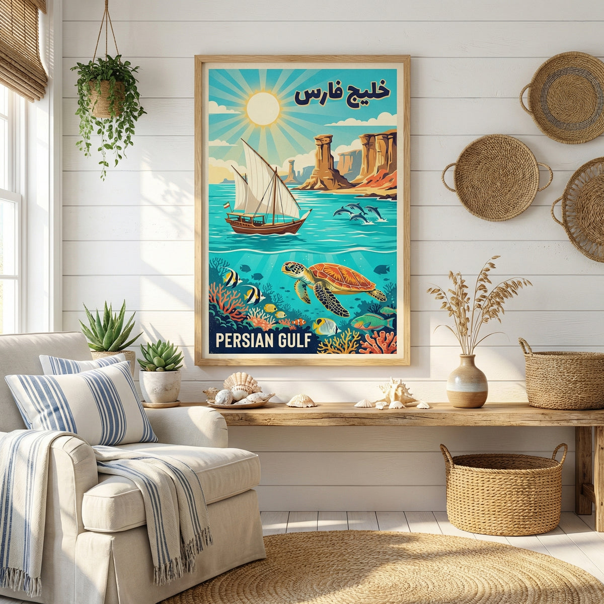 Lenj on the Persian Gulf
