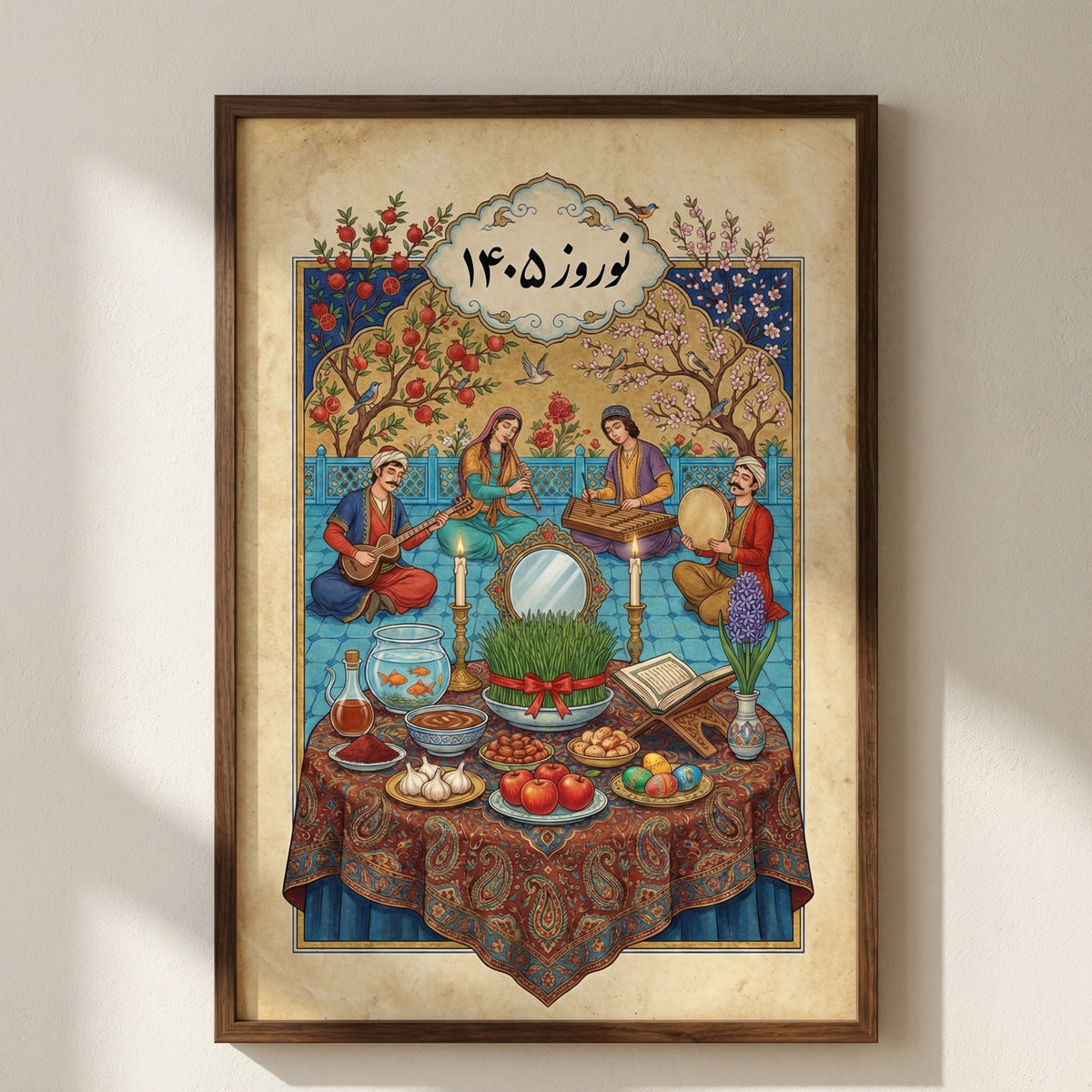 Haft-Sin of Nowruz 1405