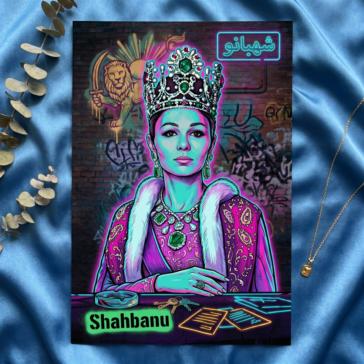 Shahbanu in Neon