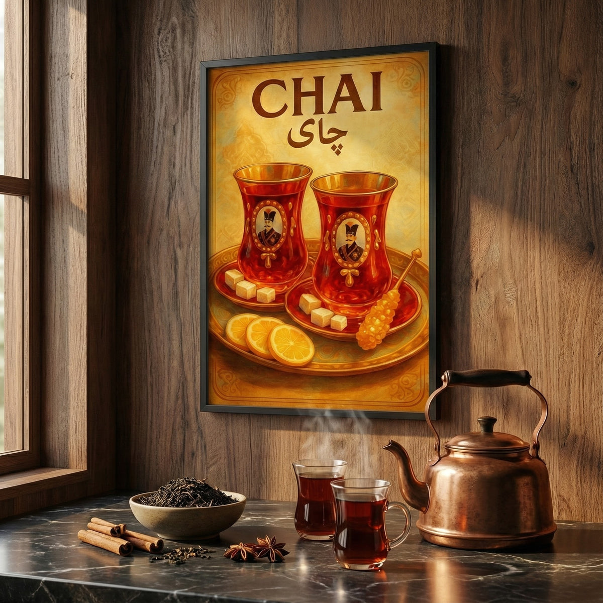 Two Glasses of Chai