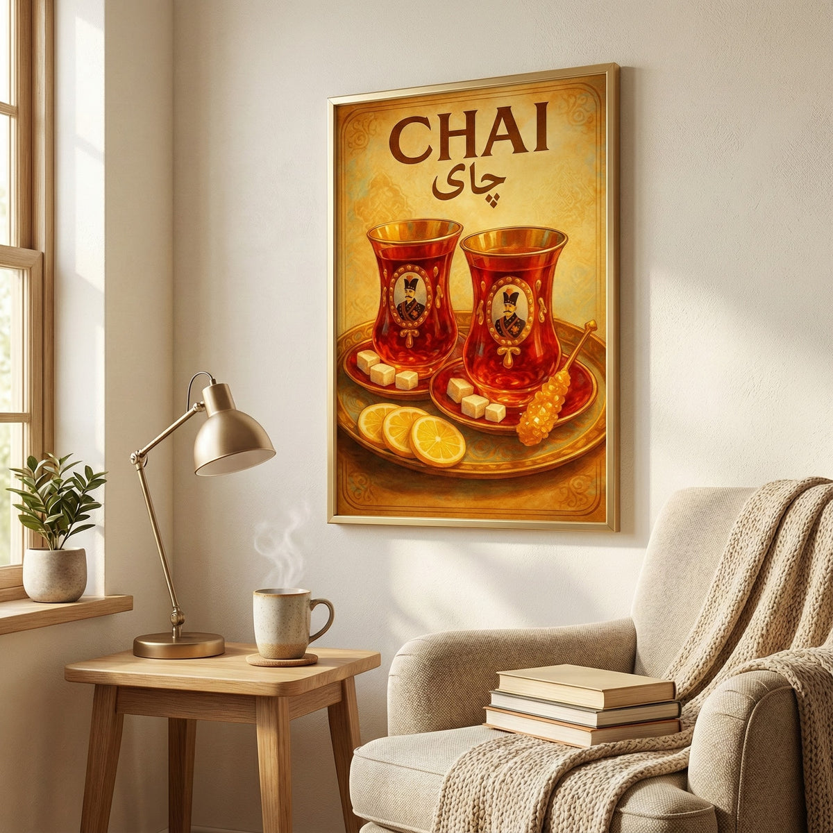 Two Glasses of Chai