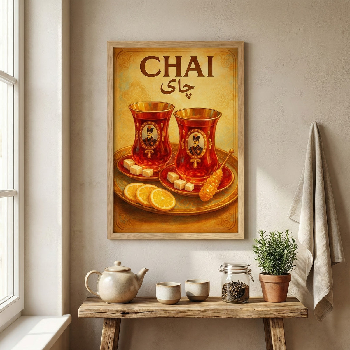 Two Glasses of Chai