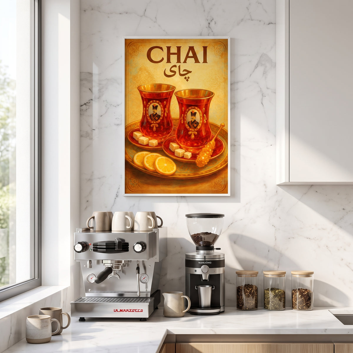 Two Glasses of Chai