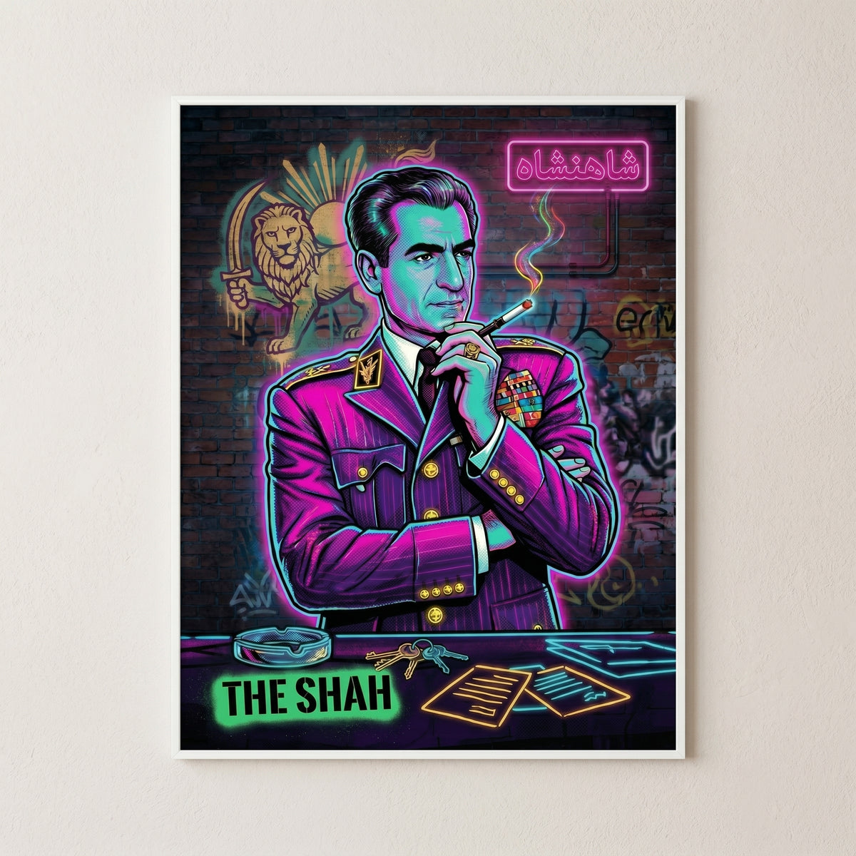 The Shah in Neon