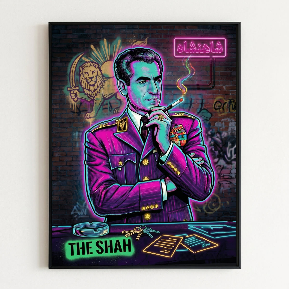 The Shah in Neon