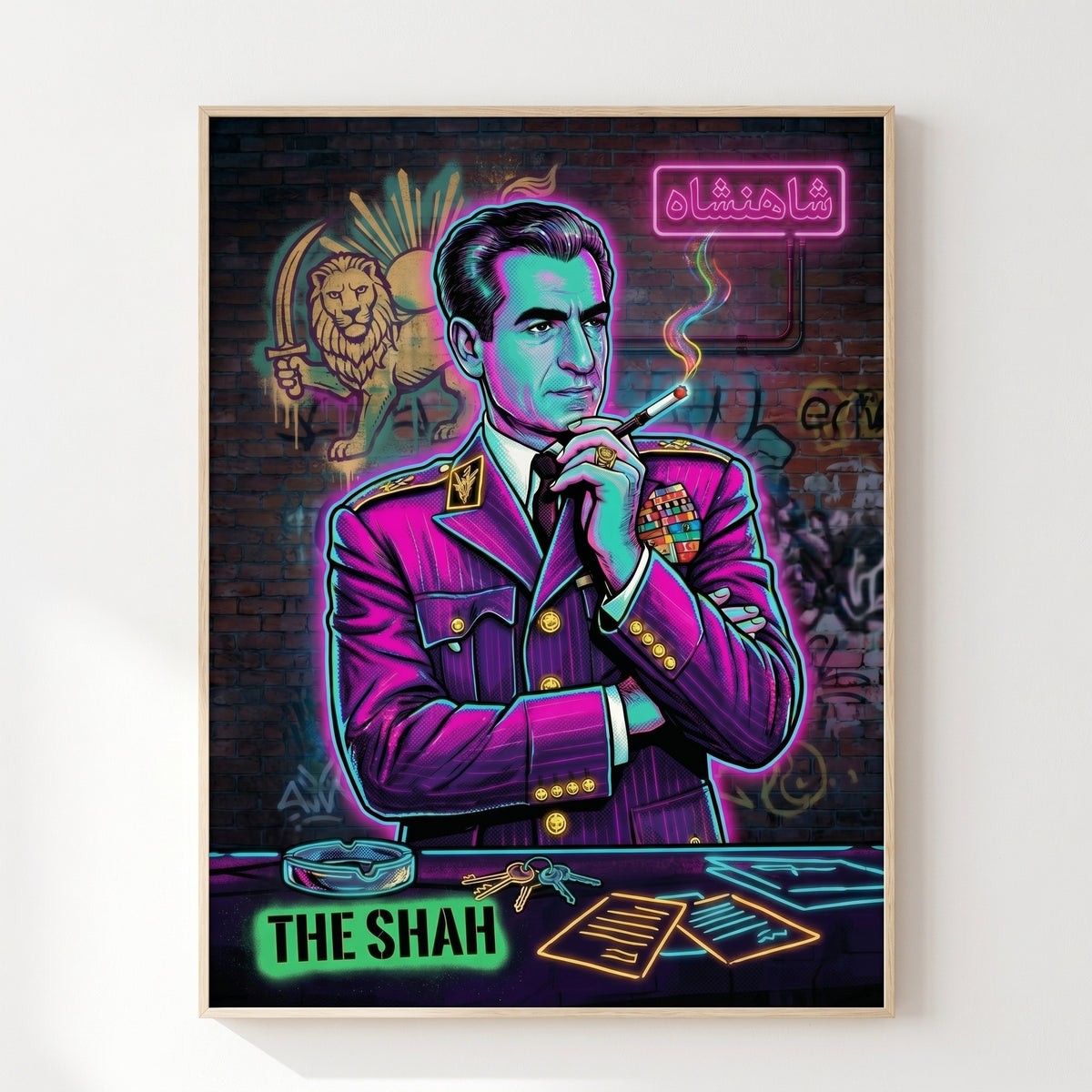 The Shah in Neon