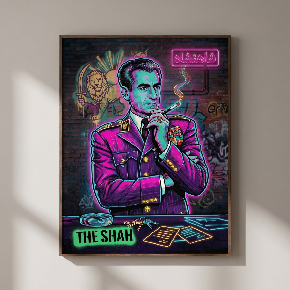 The Shah in Neon