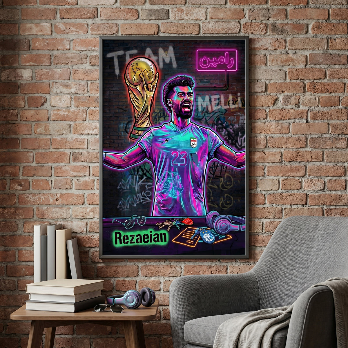 Rezaeian in Neon